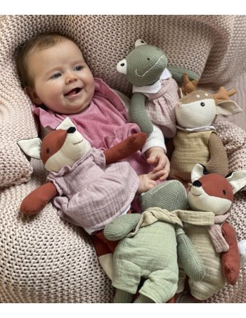 Peluche faon en coton Egmont toys 2