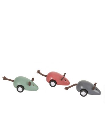 Souris à friction - 3 coloris