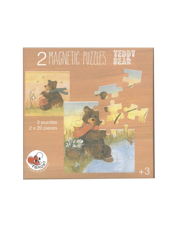 Puzzle magnétique - teddy bear