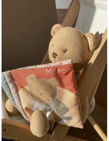 Livre en tissu Marcel egmont toys 2