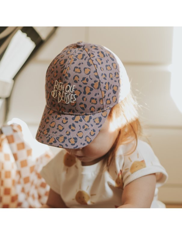 Casquette graou violet - taille bébé rien que des bêtises