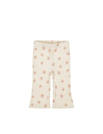 Legging évasé fleur