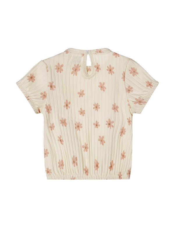 Tshirt volanté fleur Tshirt volanté fleur