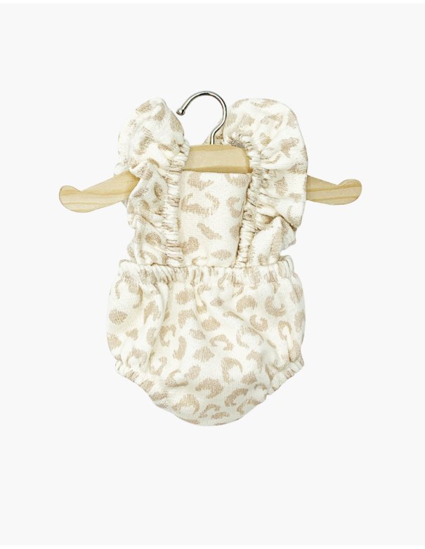 Barboteuse rétro Lou en molleton Féline