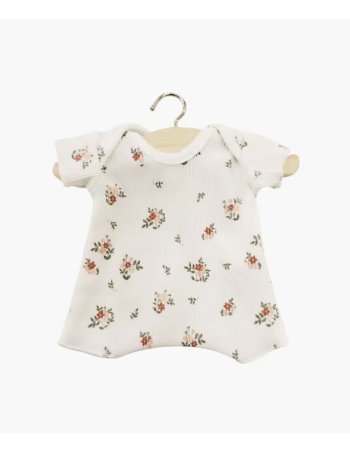 Babies – Minikane Body shorty en maille côtelée Petites fleurs