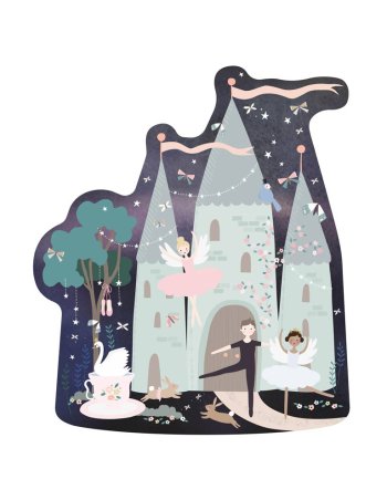 Puzzle Château enchanté - 20 pièces 2