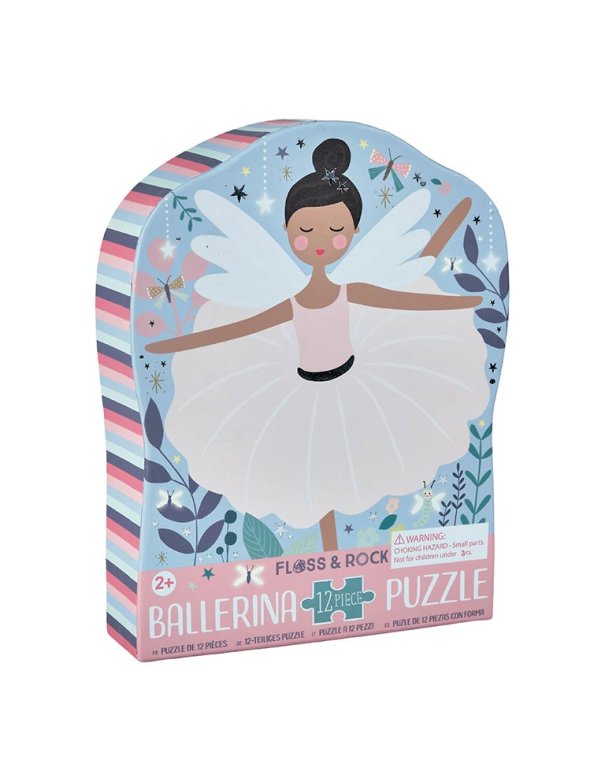 Puzzle ballerine enchantée - 12 pièces