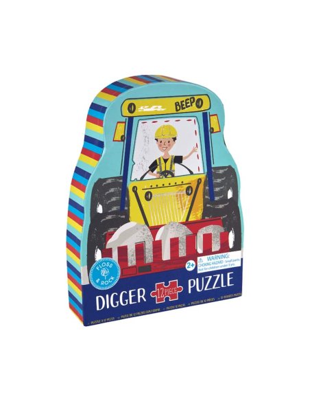 Puzzle TRACTEUR - 12 pièces