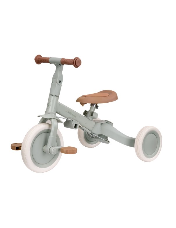 Tricycle 4 en 1 - Pure sage - Little Dutch