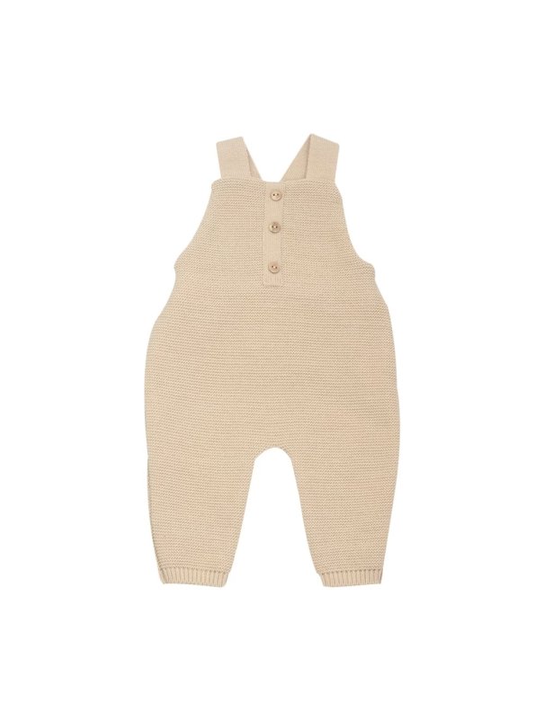 Salopette bébé en maille - caramel