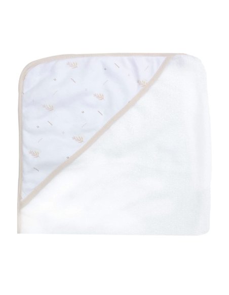 Sortie de bain bébé – Lot de 2 capes de bain avec capuche