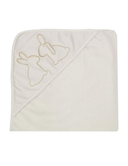 Sortie de bain bébé – Lot de 2 capes de bain avec capuche