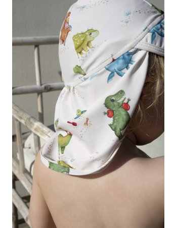 Chapeau d'été UV 1-3 ans - Dino Beach Filibabba 2