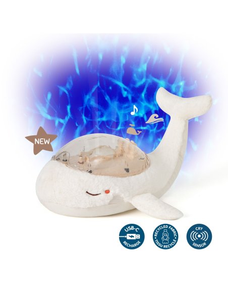 Tranquil Baleine - Blanc (Rechargeable) cloud b