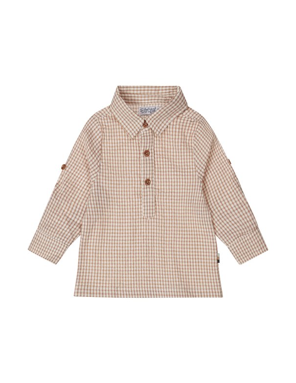 Chemisier manches longues vichy garçon Chemisier manches longues vichy garçon
