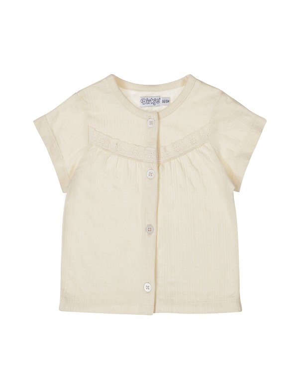 Blouse fille coton