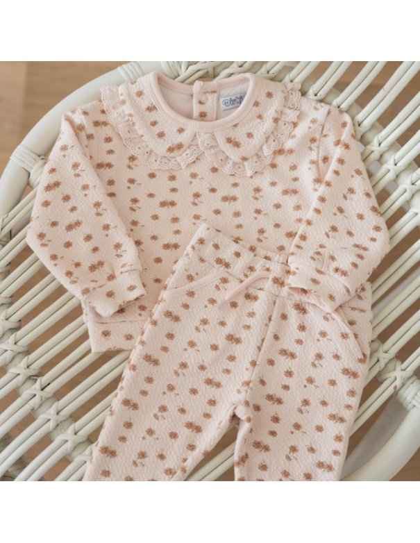 Pantalon jogging fille  flowers Pantalon jogging fille  flowers