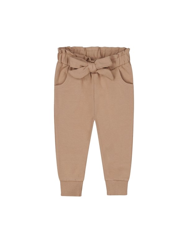 Pantalon de jogging noeud marron dirkje