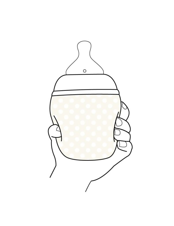 Biberon Elhée anti-colique 330 ml -...