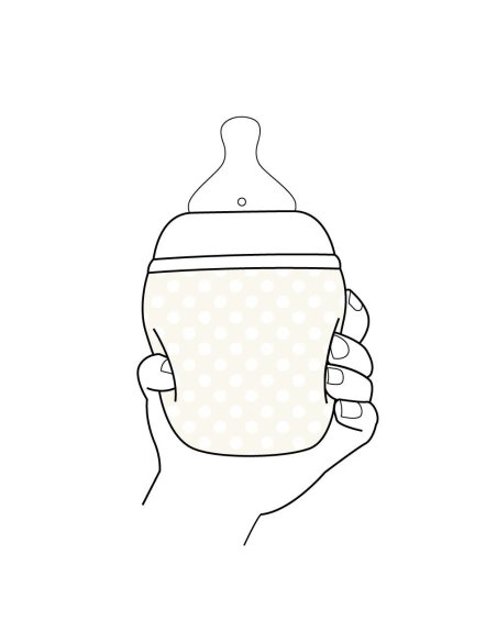 Biberon Élhée anti-colique 150 ml - Graouu 0m+