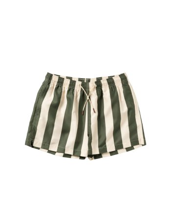 Short de bain rayures vert - HOMME