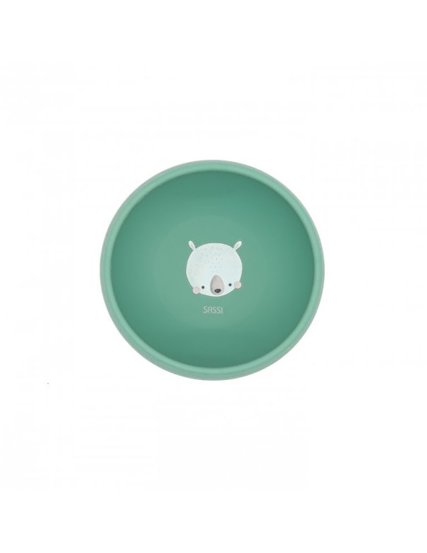 Bol silicone avec ventouse - Munchy l'ours