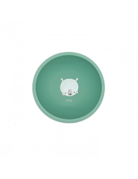 Bol silicone avec ventouse - Munchy l'ours