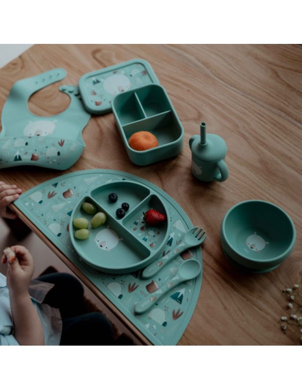 Bol silicone avec ventouse - Munchy... Bol silicone avec ventouse - Munchy...