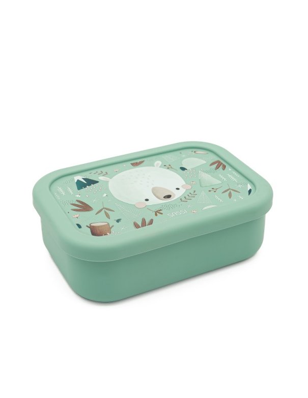 Lunch box en silicone - Munchy l'ours