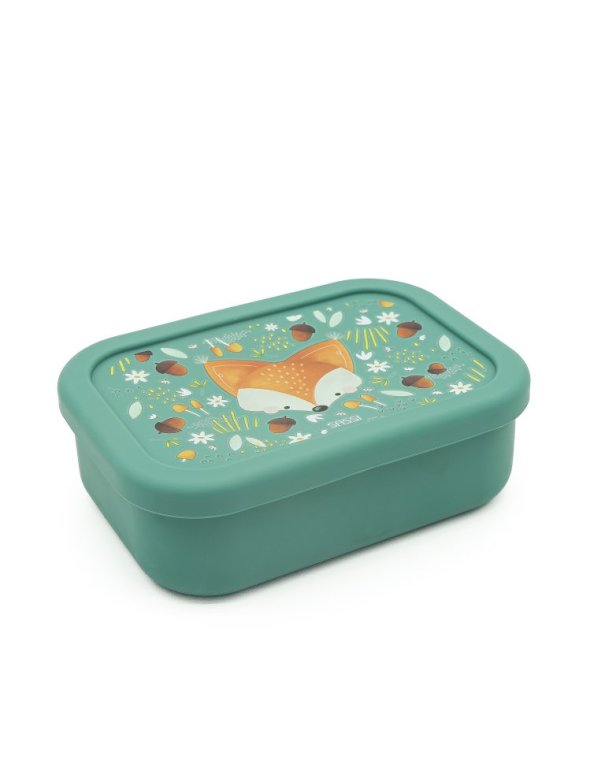 SASSI Lunch box en silicone - Crunchy le renard