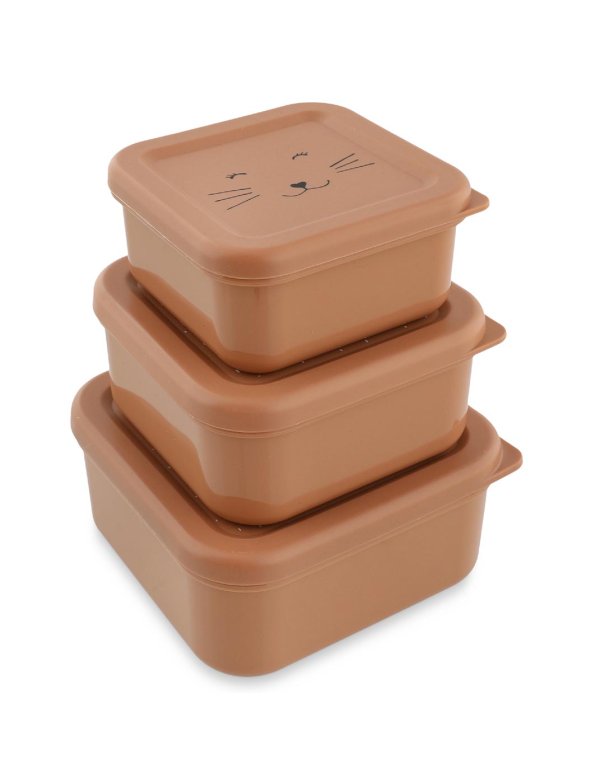 Boîtes à goûter - 3 pièces - Chat - Trixie