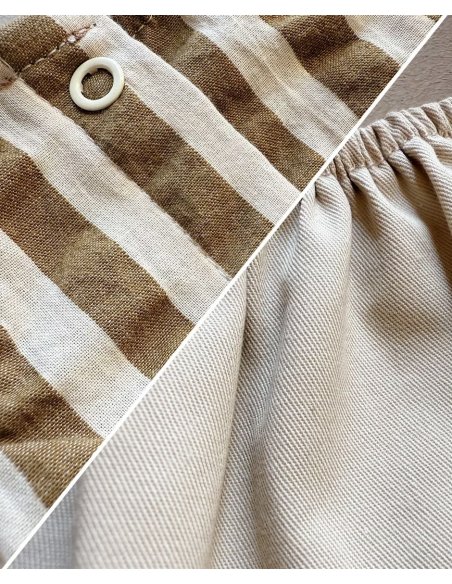 Ensemble - Minikane vêtements Réjane top à rayures Zadig et