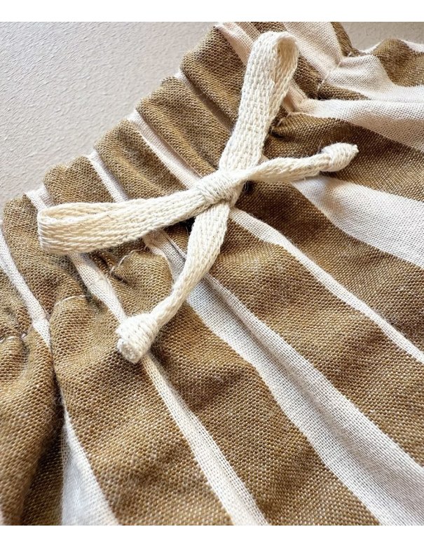 Ensemble - Minikane vêtements Vito top t-shirt écru et short à