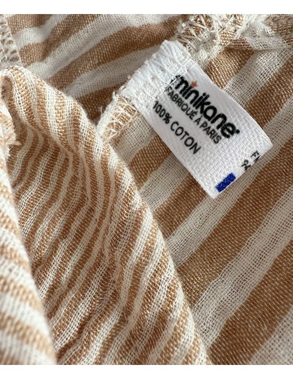 Ensemble - Minikane Andrée en gaze de coton à rayures Zéphyr