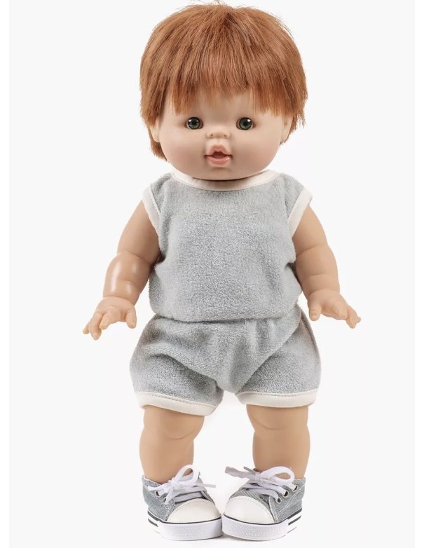 Combinaison - Minikane Inès en éponge thé vert