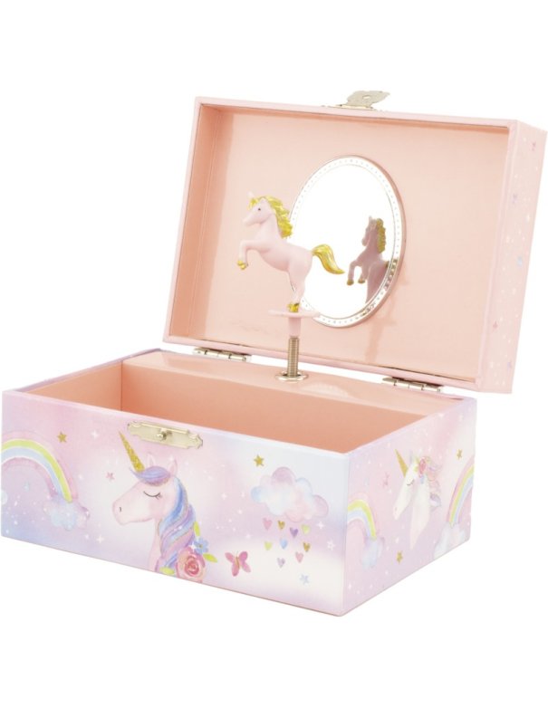 Boite à bijoux musical - licorne