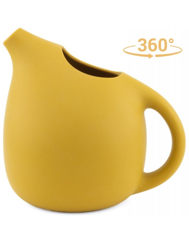 Arrosoir en silicone - moutarde