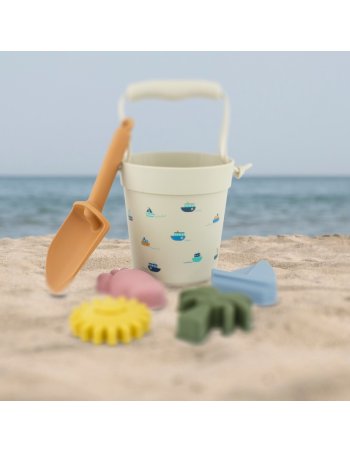 Seau de plage en silicone - la mer 2