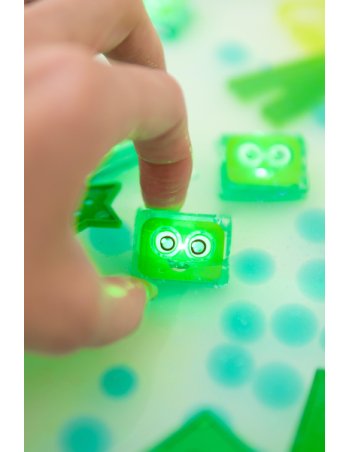 Lot de 4 cubes lumineux Pippa - Vert 2