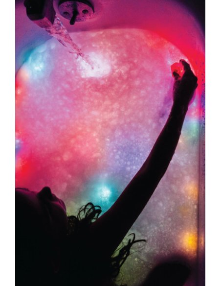 Lot de 4 cubes lumineux Sammy- Rouge