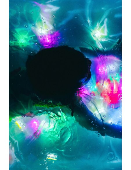 Lot de 4 cubes lumineux Party - Blanc