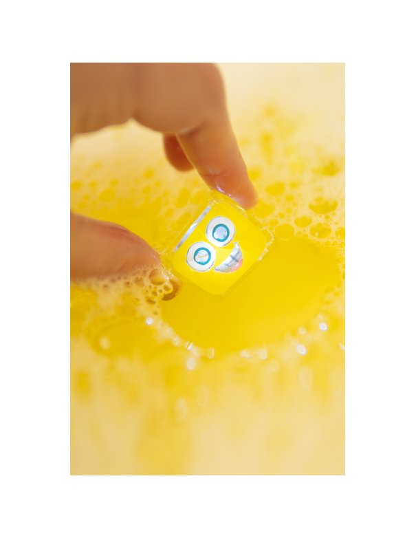 Lot de 4 cubes lumineux Alex - Jaune Lot de 4 cubes lumineux Alex - Jaune