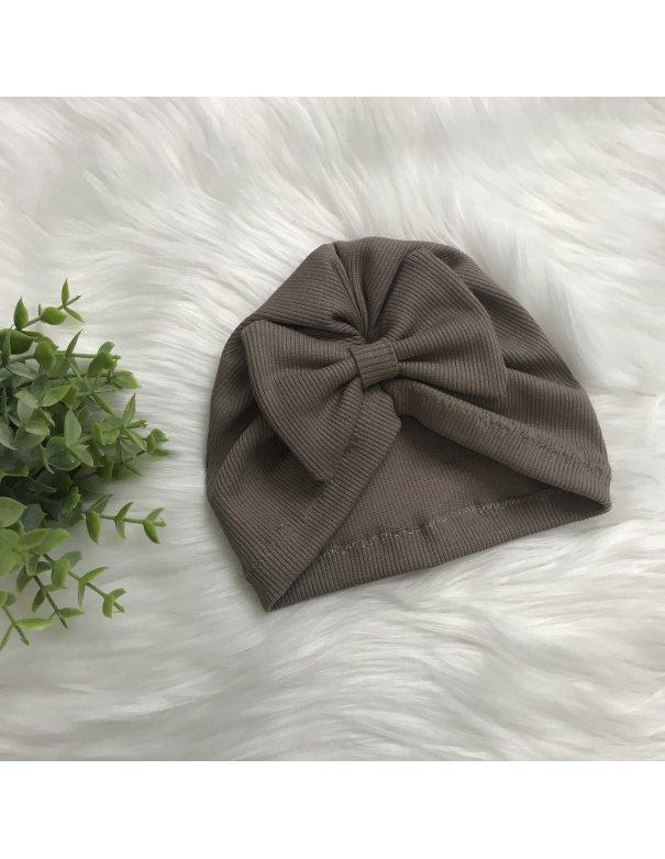 Bonnet turban côtelé coton Bonnet turban côtelé coton