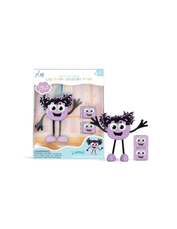 Personnage lumineux Glo Pal Lumi - Violet