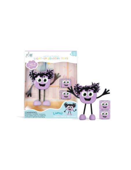 Personnage lumineux Glo Pal Lumi - Violet Personnage lumineux Glo Pal Lumi - Violet