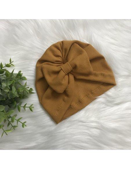 Bonnet turban côtelé coton Bonnet turban côtelé coton