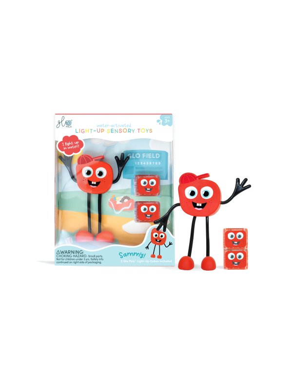 Personnage lumineux Glo Pal Sammy - Rouge