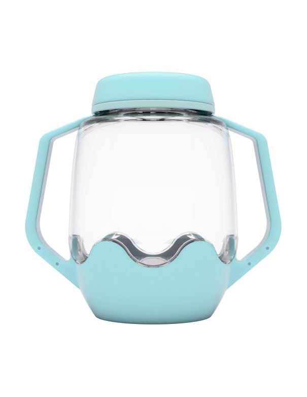 Bocal Jar sensoriel Glo Pals - Bleu