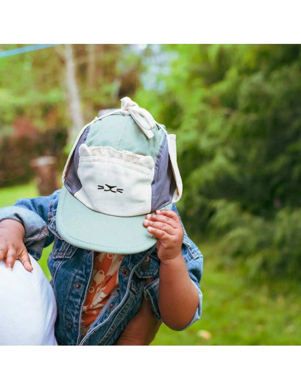 Casquette camper anti UV - lion vert... Casquette camper anti UV - lion vert...