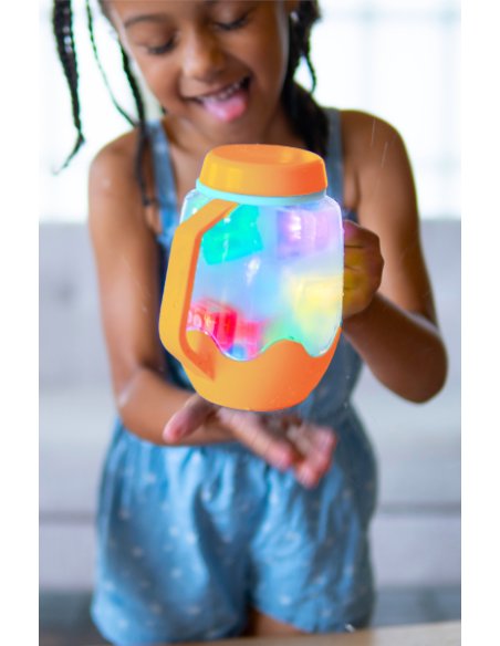 Bocal Jar sensoriel Glo Pals - Orange Bocal Jar sensoriel Glo Pals - Orange